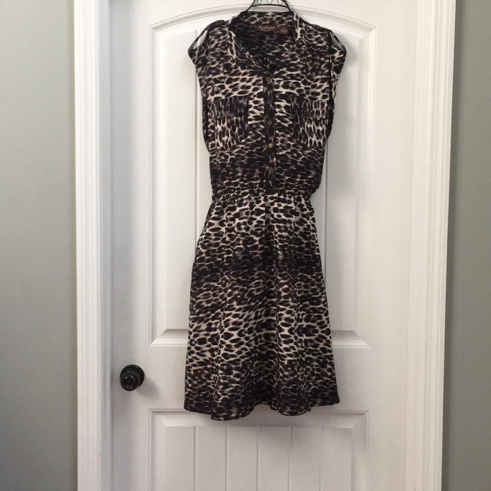 Sexy animal print dress size 3X